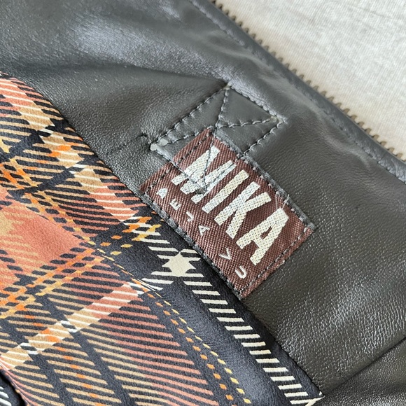 MIKA De Ja Vu - Real Genuine Calfskin Leather Jacket size Medium - Picture 5 of 7